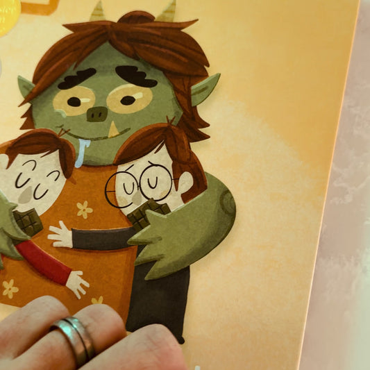 Author-Signed Gift Edition – with Exclusive Monster Mum Sticker Pack